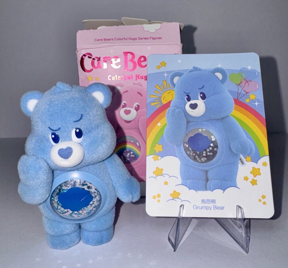100% Authentic POP MART Care Bears Colorful Hugs Series Confirm Figure Toy Dolls